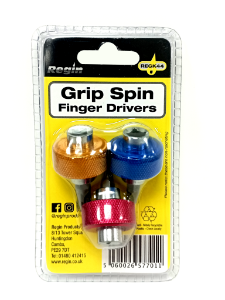 Grip Spin Finger Drivers (Set of 3) Packed