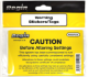 APPLIANCE SETTINGS CAUTION STICKERS x8